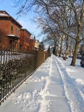 Winter on North Monroe Ave